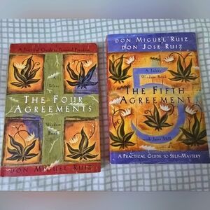 The Four Agreements and The Fifth Agreement Books